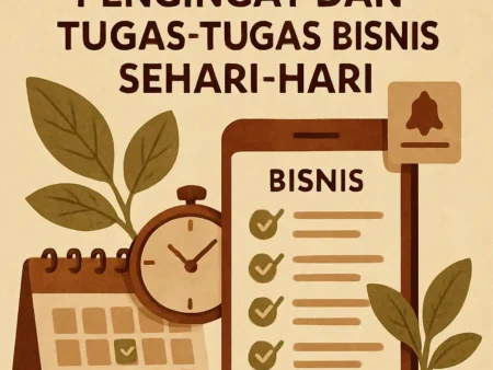 Aplikasi Usaha untuk Mengelola Pengingat dan Tugas-tugas Bisnis Sehari-hari